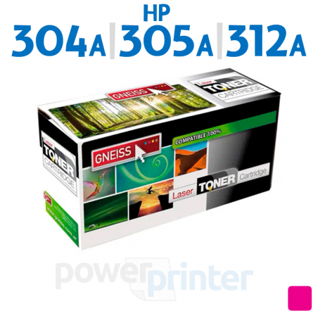 Tóner HP 304A|305A|312A M (CC533A|CE413A|CF383A) magenta alternativo GNEISS