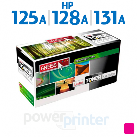 Tóner HP 125A|128A|131A M (CB543A|CE323A|CF213A) magenta alternativo GNEISS