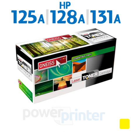 Tóner HP 125A|128A|131A M (CB542A|CE322A|CF212A) amarillo alternativo GNEISS