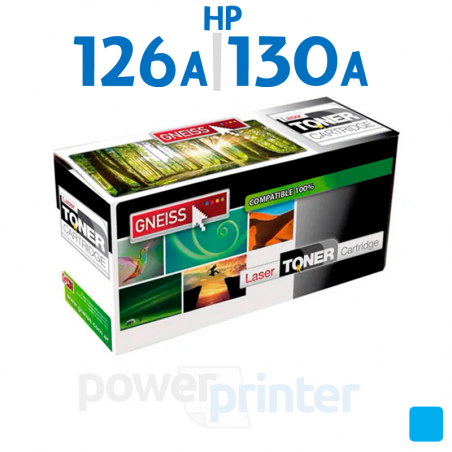 Tóner HP 126A|130A C (CE311A|CF351A) cian alternativo GNEISS