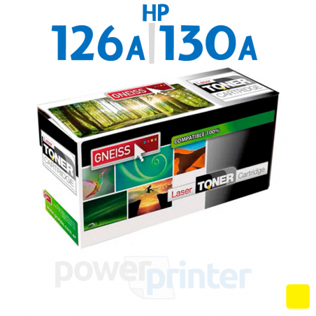 Tóner HP 126A|130A Y (CE312A|CF352A) magenta alternativo GNEISS