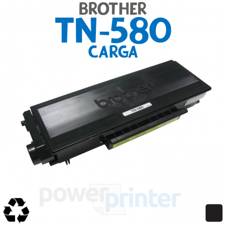 Carga de Tóner Brother TN-580 (TN-580) negro