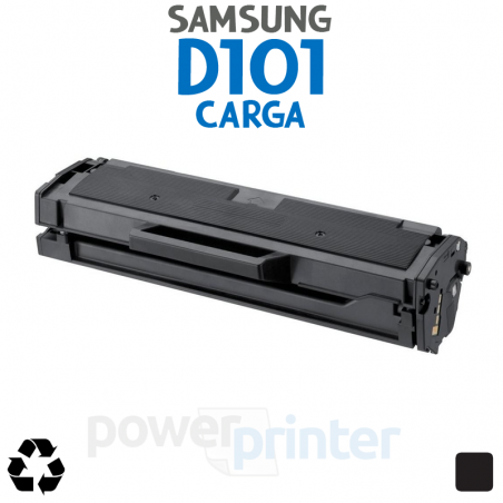 Carga de Tóner Samsung D101 (MLT-D101) negro