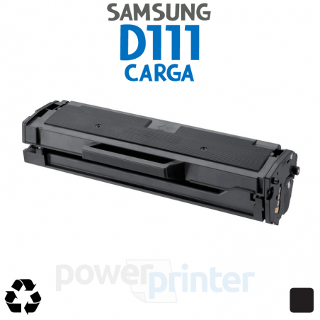 Carga de Tóner Samsung D111 (MLT-D111) negro