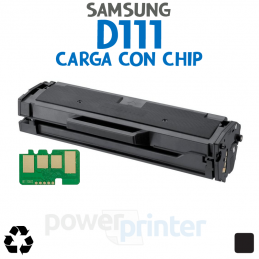 Carga de Tóner Samsung D111 (MLT-D111) negro