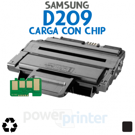 Carga de Tóner Samsung D209 (MLT-D209) negro