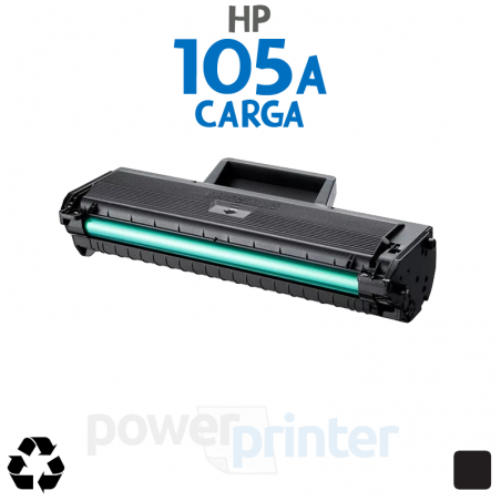 Carga de Tóner HP 105A (W1105A) negro