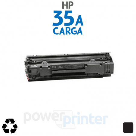 Carga de Tóner HP 35A (CB435A) negro