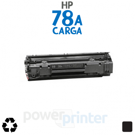 Carga de Tóner HP 78A (CE278A) negro