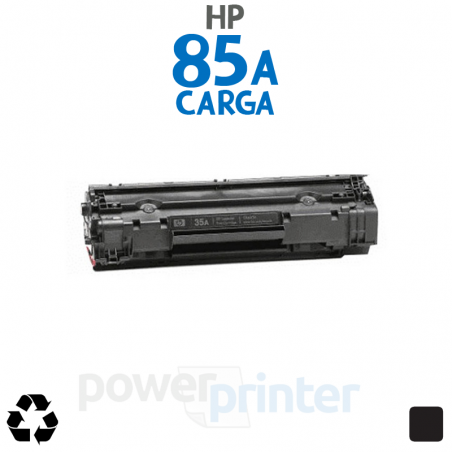 Carga de Tóner HP 85A (CB285A) negro