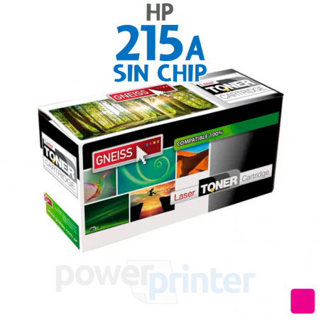 Tóner HP 215A sin chip M (W2313A) magenta alternativo GNEISS