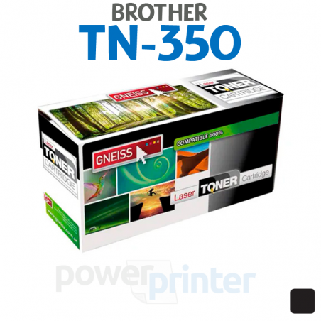 Tóner Brother TN-350 (TN-350) negro alternativo GNEISS
