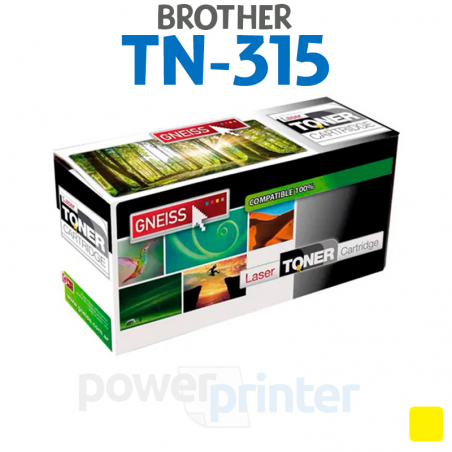 Tóner Brother TN-315 Y (TN-315Y) amarillo alternativo GNEISS