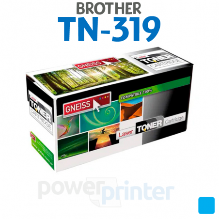 Tóner Brother TN-319 C (TN-319C) cian alternativo GNEISS