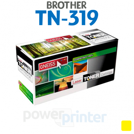 Tóner Brother TN-319 Y (TN-319Y) amarillo alternativo GNEISS