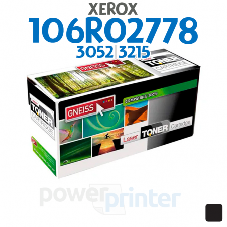 Tóner Xerox 3052|3215 (106R02778) negro alternativo GNEISS