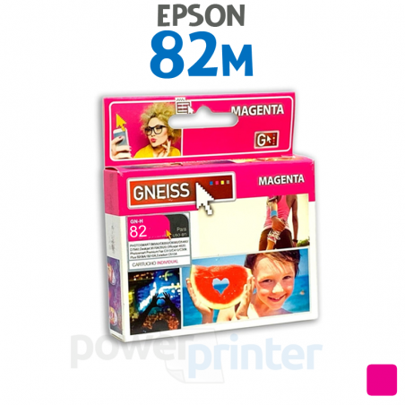 Cartucho de tinta Epson 82ML (T082620) magenta claro alternativo GNEISS