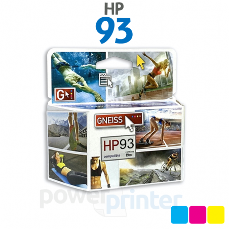 Cartucho de Tinta HP 93 (C9361) color alternativo GNEISS