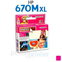 Cartucho de Tinta HP 670M...