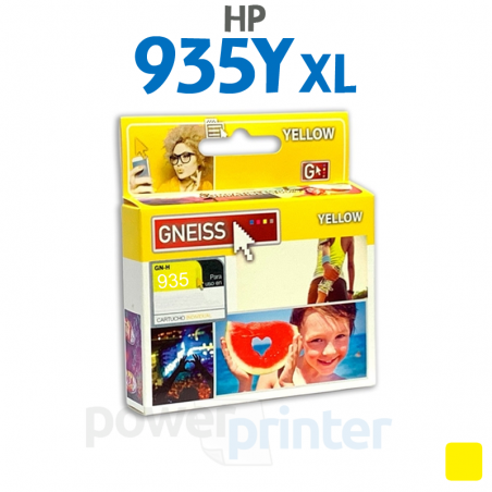 Cartucho de Tinta HP 935Y XL (C2P26AL) amarillo alternativo GNEISS