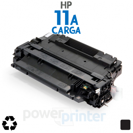 Carga de Tóner HP 11A (Q6511A) negro