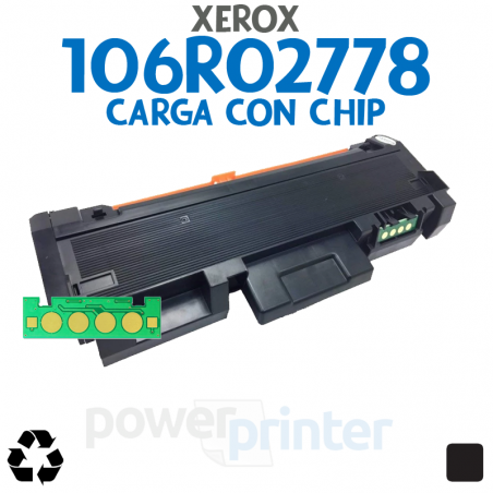 Carga de Tóner Xerox 3052|3215 (106R02778) negro