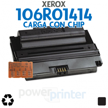 Carga de Tóner Xerox 3435 (106R01414) negro
