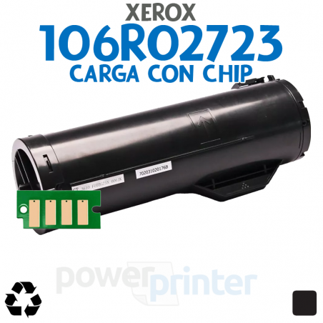 Carga de Tóner Xerox 3610|3615 (106R02723) negro