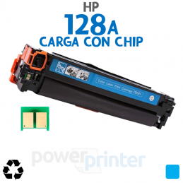 Carga de Tóner HP 128A C...