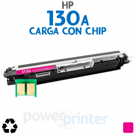 Carga de Tóner HP 130AM (CF353A) magenta