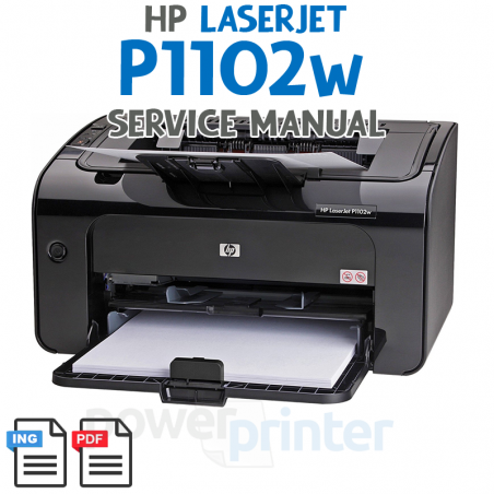 HP Laserjet P1102w Service Manual