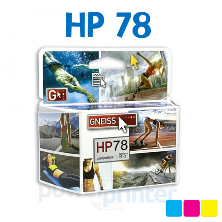 Cartucho de Tinta HP 78 (C6578) color alternativo GNEISS