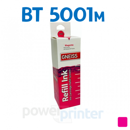 Botella de tinta Brother 5001M (BT5001M) magenta alternativa GNEISS