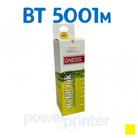Botella de tinta Brother 5001Y (BT5001Y) amarillo alternativa GNEISS